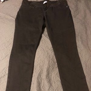 Motherhood Maternity Black skinny jeans - size Lg